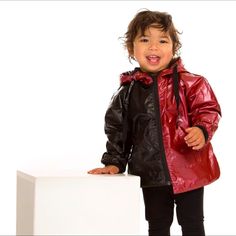 Kids Cozy Coop Red & Black Jacket 12m Lined With Cotton New Without Tags Red Outerwear For Playtime In Fall, Red Outerwear For Fall Playtime, Playful Red Long Sleeve Outerwear, Red And Black Jacket, Spring Jacket, Kids Coats, Spring Jackets, Black Jacket, Kids Jacket