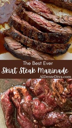 the best ever steak steak marinade recipe is made with beef marinade and sauce