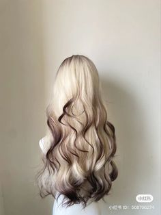 Pretty Hair Cuts, Korean Hair Color, Hair Inspiration Long, Dyed Blonde Hair, Dyed Hair Inspiration, Hair Stylies, Hair Stylist Life