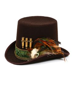 Tinque Steampunk Hat Steampunk Desert, Gentleman Hat, Mad Hat, Neo Victorian