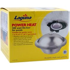 laguma power heater for pond, patio and garden use - 1 / 2 gallon