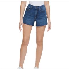 Nwt Calvin Klein High Rise Cut Off Denim Shorts Size: 8/29 Color: Blue Condition: Brand New With Tags, Nwt Calvin Klein High Waisted, 90s Calvin Klein, Vintage Jean Shorts, Calvin Klein Shorts, Vintage Calvin Klein, Calvin Klein White, Slim Fit Chinos, High Waisted Jean Shorts, Belted Shorts