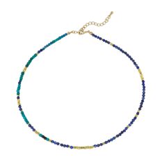 PRICES MAY VARY. Specification of the colorful Choker: Length: 15+2.5 in Thickness: 0.11 in Weight: 0.27 oz Multicolor Gemstone Design: This necklace showcases a stunning array of multicolor gemstones, including turquoise, lapis lazuli, and gold beads, creating a captivating blend of colors that suits various outfits and occasions Bohemian Style: Embrace the Bohemian aesthetic with this necklace, which merges modern fashion elements with a classic Boho chic design, perfect for expressing your un Multicolor Beaded Lapis Lazuli Jewelry, Blue Lapis Lazuli Beads In Bohemian Style, Blue Lapis Lazuli Bohemian Beads, Bohemian Blue Lapis Lazuli Beads, Multicolor Lapis Lazuli Gemstone Beaded Necklaces, Turquoise Lapis Lazuli Beaded Necklace With Round Beads, Colorful Round Lapis Lazuli Bead Jewelry, Colorful Lapis Lazuli Beaded Jewelry, Turquoise Lapis Lazuli Beaded Necklace