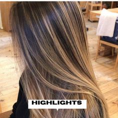 Highlights Brown Hair Balayage, Dark Hair With Highlights, Long Hair Color, Highlights Brown Hair