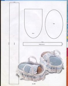 a pair of shoes is shown in the paper