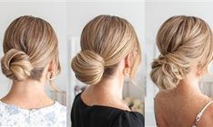 These AWESOME Hair Hacks Are a Life Saver! Easy Low Buns, Witch Hazel For Hair, Missy Sue, Low Buns, Easy Bun Hairstyles, Hair Upstyles, Easy Hair Updos, Long Hair Updo, Hairdos For Short Hair