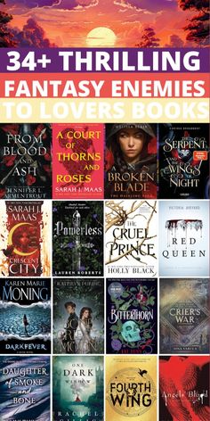 an image of fantasy books with the title