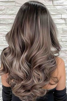 25 Gorgeous Mushroom Brown Hair Colors Ideas Brown Hair Colors Ideas, Subtle Lowlights, Cool Tone Brown Hair, Mushroom Brown Hair Color, Ash Brown Hair Balayage, Mushroom Brown Hair, Light Brunette Hair, Ashy Hair, Baylage Hair