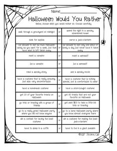 halloween worksheet for kids to practice reading the poem, which is written in black and