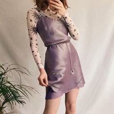 80s Dance, Lavender Colour, Soft Lavender, Looks Style, Retro Outfits, Look Fashion, Fashion Ideas