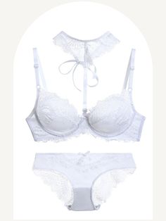 Introducing our new harness collar bra set. This set includes an underwired bra and matching briefs, both made with delicate lace. Experience the ultimate support and comfort with our innovative design. Elevate your lingerie collection with this must-have set. Lace String Bra With Lace Closure, Feminine String Bra With Delicate Lace, Elegant String Bra For Wedding, Elegant String Wedding Bra, Elegant Wedding String Bra, Mens Tights, Pink M, Lingerie Collection, Innovative Design