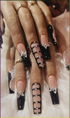 Add a touch of glam to your spooky season with our Halloween Sparkle Spider Web Press on Nails. These custom black false nails feature intricate spider web designs and are perfect for a trendy, festive look. Easy to apply and available in both short and long almond shapes, these nails will make your Halloween shine!📦 What comes with your press on nail kit? 10 nails of your size 24 adhesive tabs 1 nail file 1 cuticle stick Instructions on how to apply and remove them. Finding Your Size:Check out Club Spade Heart Diamond Nails, White Nails Snake Charm, Xxl Acrylic Press On Nails, Long Acrylic Nails Black Design, Black Nails Birthday Set, Nail Art Designs Black And Silver, E Initial On Nails, White French With Black Line, Square Leopard Print Nails