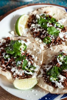 Chorizo Street Tacos Ground Chorizo, Street Taco Recipe, Chorizo Recipes, Taco Ingredients, Corn Tortilla, Street Tacos