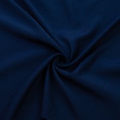 a close up shot of the fabric in dark blue, which is very soft and smooth