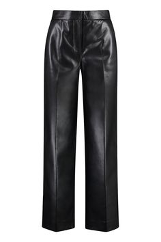 Two side pocketstwo back welt pockets100% polyurethane, 100% polyesterComposition: 100% % Polyurethane, 100% % Polyester Faux Leather Trousers, Leather Trousers, Sneaker Wedge, Short Leggings, Top Designer Brands, Jeans Jumpsuit, High End Fashion, Yoga Wear, Outfits With Leggings