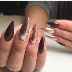 Simple Acrylic Coffin, Fall Stiletto Nails Design, Coffin Nails Designs Ideas, Fall Stiletto Nails, Stiletto Nails Design, November Nails Colors, Nails Designs Ideas, Acrylic Coffin Nails, Finger Paints