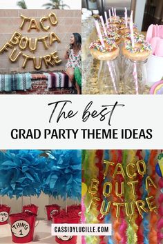 the best grad party theme ideas