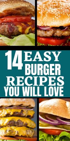 Are you here for easy burger recipes? Don't worry you're in the right place. I like easy recipes and these are easy burger recipes you'll like. If you'll like to make easy burger recipes then this pin is for you so don't hesitate and check them out. #easyburgerrecipes Easy Burger Recipes, Patty Melt Recipe, Stuffed Burger, Easy Burger Recipe, Easy Burgers, Burger Dogs