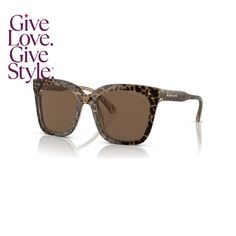 in stock Michael Kors Luxury Polarized Sunglasses, Female Eyes, Federated States Of Micronesia, Brown Leopard, Women's Sunglasses, Luxury Accessories, Square Frames, Luxury Lifestyle, Face Shapes