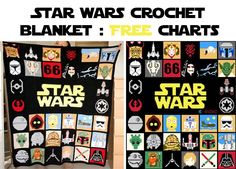 star wars crochet blanket free patterns