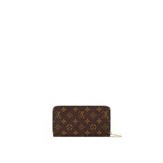 LOUIS VUITTON® - Zippy Wallet - Rose Ballerine Louis Vuitton Official Website, Louis Vuitton Wallet Zippy, Pink Monogram, Luxury Wallet, Louis Vuitton Official, Colored Leather, Color Stripes, Small Leather Goods, Long Wallet