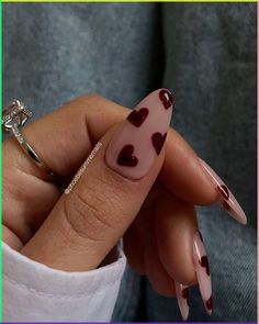 Nail inspo, nail art, simple nails, gel nails, acrylic nails, almond nails, round nails, nail designs, 2024 nail designs, easy nails, black nails, valentines nails, v day nails, Valentine’s Day nails, new year nails, new nails new me (affiliate link) Cute Nail Inspo Almond, V Day Nails, Simple Nails Gel, Nails New Year, Nail Designs Easy, Nail Inspo Nail Art, Acrylic Nails Almond, Anniversary Nails, Gold Gel Nails