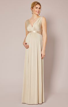 http://www.tiffanyrose.com/us/maternity/clothing/ANAG/Anastasia-Maternity-Gown-(Gold-Dust).html Elegant V-neck Maternity Gown, Elegant V-neck Maxi Dress For Maternity Wear, Gold Maxi Dress For Bridesmaids, Elegant Maternity Maxi Dress, Elegant Maxi Maternity Dresses, Elegant Floor-length Maxi Dress For Maternity, Elegant Floor-length Maternity Gown, Elegant Maternity V-neck Gown, Elegant Maternity Gown With V-neck