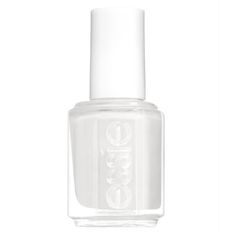 Essie Top Coat, Glossier Nail Polish, Essie Colors, America Nails, Essie Nail Colors, Essie Polish, Shine Nails, White Nail Polish, White Nail