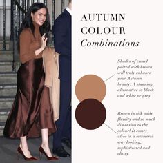 Autumn Colour Combinations, Theatrical Romantic Style, Wardrobe Color Guide, Autumn Palette, Colour Analysis