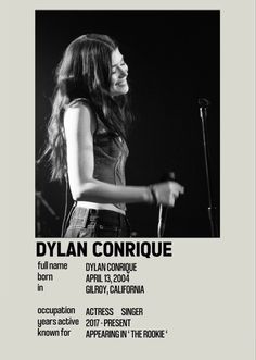 dylan conrique Dylan Conrique The Rookie, Dylan Conrique Aesthetic, Destiny Rogers, Dylan Conrique, Song Posters, Best Music Artists, Bedroom Stuff, Cd Art, Music Taste