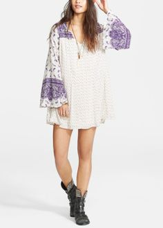 Free People Mode Hippie, Paisley Print Dress, Free People Dress, Nordstrom Dresses, Paisley Print, Look Fashion, Spring Summer Fashion, Bohemian Style, Dress To Impress