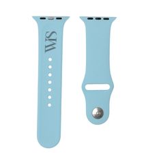 CALIBRATED RUBBER STRAP FOR APPLE WATCH IN POWDER BLUE - SOFT BRIGHT BLUE COLOR - SILVER BUCKLE BUTTON INCLUDED - FITS 42MM & 44 APPLE WATCH SERIES - EMBOSSED UV PRINTED WIS LOGO ON THE INSIDE - CONSTRUCTED FROM FLEXIBLE, WATERPROOF RUBBER FOR VERSATILITY AND COMFORTABILITY - TESTED AND SELECTED OVER A MULTIFACETED PROCESS TO GUARANTEE A PERFECT FIT - LIFETIME WARRANTY - SAVE MONEY WITH OUR APPLE BUNDLES. 40%+ OFF ON OUR 3 STRAP, AND 6 STRAP BUNDLES WIS offers quality rubber watch bands for a va Modern Adjustable Blue Apple Watch Band, Modern Blue Adjustable Apple Watch Band, Customizable Adjustable Blue Watch Bands, Modern Blue Watch Bands As A Gift, Apple Bundles, Bright Blue Color, Rubber Watches, Blue Soft, Apple Watch Series