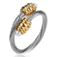 Material - The Stranded Cable Ring Is Made Of 316l Stainless Steel, Which Is More Durable. It Adopts High-Quality Thickened Electroplating, Which Makes It Better Resistant To Fading. Affordable - Rings Are Carefully Polished And Glitter Like Sterling Silver And Gold, But The Price Is Much Cheaper. Thanks To Years Of Customization Experience, The Control Of Ring Size Is Perfect. Perfect Gift Idea - Our Cable Ring Is Packaged In A Gift Box And Is The Perfect Gift For Parties, Birthdays, Weddings, Pearl Ring Design, Red Crystal Ring, Birthstone Engagement Rings, Affordable Rings, Gemstone Rings Vintage, David Yurman Ring, Engagement Ring Sizes, Cuff Rings, Zircon Ring