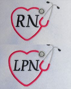 This is not a patchYOU WILL NEED AN EMBROIDERY MACHINE and the proper hardware & software to transfer the digital design to your embroidery machine. You will get both the RN and LPN files to embroider... 3.89"  wide by 3.15" high   4.91"  wide by 3.96" high  6.91"  wide by 5.58" high  If you need a different size please contact me and I will be glad to make it for you. The downloaded file will contain zip folders for PES JEF SEW HUS VIP EXP XXX DST VP3.  If you need a format that is not listed h Nurse Embroidery Designs, Nurse Embroidery, Types Of Embroidery Stitches, Embroidery Crafts, Sewing Machine Embroidery, Viking Sewing, Embroidery Design Download, Machine Embroidery Projects, Star Embroidery