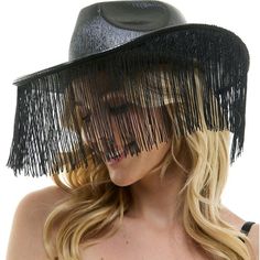 Yeehaw meets glam in this Iridescent Pink Cowboy Hat with Fringe! The hat adds a touch of sass and sparkle to any festival outfit making you the center of attention wherever you go. pbIridescent Cowboy Hat with Fringe product details:-b-p ul liIridescent finish-li liEVA polyester and cotton-poly blend-li liDoes not include outfit-li liOne size fits most teens and adults-li liClean with warm water and a soft cloth-li -ul Novelty Costume Hats And Headpieces For Summer Party, Novelty Summer Party Costume Hats And Headpieces, Summer Party Novelty Costume Hats, Adjustable Brimmed Costume Accessories For Party, Novelty Brimmed Costume Accessories For Party, Western Curved Brim Costume Hat For Parties, Novelty Adjustable Top Hat For Festivals, Adjustable Costume Accessories For Summer Festival, Novelty Wide Brim Party Hat