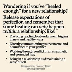 a poster with the words, wondering if you've heard enough for a new relationship?