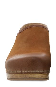 Keep your look casual and comfortable with this go-to clog cushioned by a dual-density memory foam footbed. Style Name:Dansko Brenna Clog (Women). Style Number: 6047961. Available in stores. Casual Plain Toe Clogs With Cushioned Footbed, Casual Clogs With Leather Footbed, Brown Synthetic Clogs With Rubber Sole, Comfortable Synthetic Clogs With Leather Sole, Casual Clogs With Rubber Sole, Medium Width, Suede Closed Toe Clogs With Arch Support, Synthetic Clogs With Cushioned Footbed Medium Width, Brown Synthetic Clogs With Removable Insole, Casual Clogs With Cushioned Footbed Medium Width