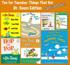 ten for tuesday things that go, dr seuss editor special series by dr seuss