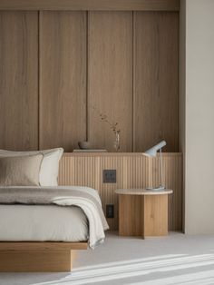 Bedroom Design Japandi, Elegant Bedroom Design, Luxury Condominium, Japandi Bedroom, Elegant Bedroom, Minimalism Interior, Bedroom Pillows, Bedroom Paint