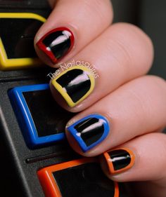 Guitar Hero Gamer Nails, Nails Styles, Uk Nails, Band Nails, Nails Pretty, Nice Nails, Polish Ideas, Inspired Nails, Daily Nail