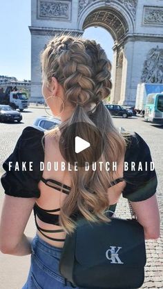 Poppy ✨️♏️ on Instagram: "Another day, another braid hack🔮✨️Save it to try later!

.

.

#braidedhair #braidedhairstyles #coiffure #hair #hairstyle #hairstylevideo #hairstyletutorial #dutchbraid #braidhack #hairhack #braidtrends #hairstyle2024 #braids #braidinspo #hairidea #hairstyle #hairtutorials #dutchbraids #dutchbraidtutorial #braidstyles #tresses #tresse" Poppy Hairstyles, Braid Hack, Another Braid, Dutch Braid Tutorial, Braid Trends, Aerial Silks, Fresh Hair, Hair Girls, Up Dos