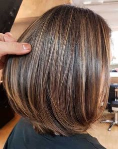 Tuns Bob Lung, Golden Highlights Brown Hair, Highlights Brown Hair Balayage, Hair Caramel