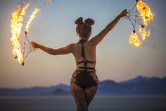 Fire Dancer Poses, Fire Spinning Outfit, Fire Photoshoot Ideas, Aerial Photoshoot, Spinning Outfit, Fire Keeper