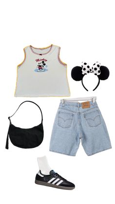 cool girl outfit inspo Monsters Inc Inspired Outfits, Cool Girl Disney Outfit, Disney Outfit Inspo, Cute Disney Fits, Disney Park Outfit, Disney Eras, Disney Bound Outfits Casual