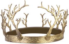 Cement your place on the throne! This Crown of Branches adds the finishing touch to any royal costume. The gold crown features highly detailed branches that reach up and encircle your head. The gold color adds an extra element of regality. This crown will pair with any of your kingly or queenly costumes. Place the gold crown on your head and survey your kingdom! Royal Costumes, Kids Birthday Crafts, Fancy Dress Costumes Kids, Elf Crown, Royal Costume, Game Of Thrones Costumes, Pirate Cosplay, Elf Ear Cuff, Fairy Ears