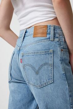 Vintage-inspired Levi’s® Dad jeans with a perfectly broken-in jeans feel. '90s high-waisted jeans with a slouchy straight leg that falls just below the ankle in premium cotton denim. Features Levi’s® Dad jeans Levi’s® dad jeans a high-rise and a straight leg Non-stretch rigid denim that will soften over time Vintage-style '90s high rise Relaxed straight leg Baggy fit Logo patch at the back Zip fly; 5-pocket styling Content + Care 100% Cotton Machine wash Imported Size + Fit High rise Straight le Levi's Tapered Leg Rigid Denim Bottoms, Levi's Everyday Tapered Leg Jeans, Levi's Tapered Leg Jeans For Everyday, Levi's Straight Everyday Bottoms, Levi's Rigid Denim Jeans For Everyday, Levi's Straight Bottoms For Everyday, Levi's Rigid Denim Bottoms With Five Pockets, Levi's Straight Hem Rigid Denim Jeans, Levi's Straight Leg Cropped Jeans