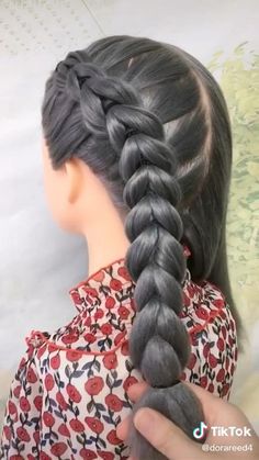 Hair Styles For Extremely Long Hair, Hair Styles On Mannequin Head, Latest Hair Braids, Hair Mannequin, Extremely Long Hair, Beautiful Braided Hair, Dance Hairstyles, Bow Hairstyle, Hair Techniques