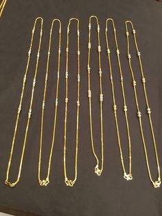 Chain Designs Gold, Mugappu Chain, Thali Chain, Pretty Gold Necklaces, Gold Neck Chain, Gold Bracelet Simple, New Gold Jewellery Designs, Gold Earrings Models, Modern Gold Jewelry