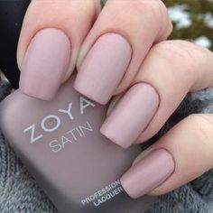 Zoya Satin - Brittany Beauty Loft, Anna Miller, Mauve Nails, Fall Nail Trends, Zoya Nail, Zoya Nail Polish, Trendy Nail Art Designs, Trendy Nail Art, My Nails