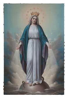 an image of the immaculate mary